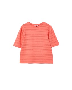 Oliver Bonas Pointelle Pleat Sleeve Tee £38