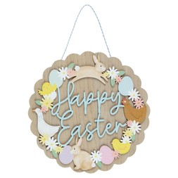 B&M HOME SS26 // EASTER // HAPPY EASTER PLAQUE // £3.50 //