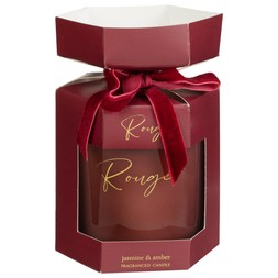 B&M HOME SS26 // CANDLES // SMALL CANDLE - ROUGE // £2.50 //