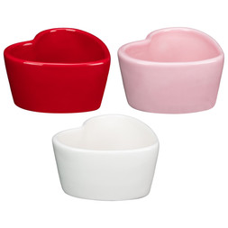 B&M VALENTINES DAY 2026// HEART SHAPED DIPPING BOWLS 3PK // £3 //
