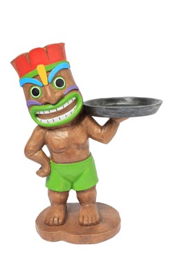 B&M GARDEN SS26 // TIKI - 8 WEEK ONLY // TIKI MAN WITH TRAY // £12 //