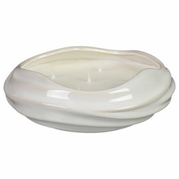 B&M HOME SS26 // RAW BEAUTY // GLAZED SWIRL CANDLE // £6 //