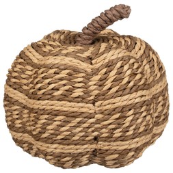 Corn husk pumpkin 16cm £4