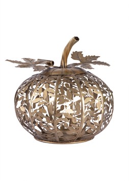 Iron pumpkin lantern