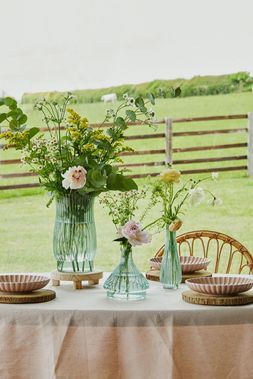 AIRLIE RIBBED VASES