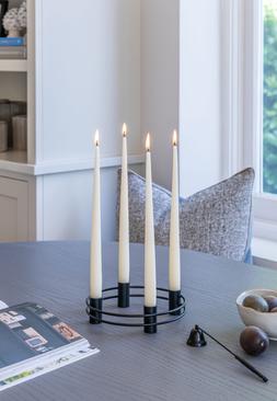 Ivory Taper Candles 4-Pack £11.99