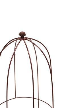 OUTDOOR PLANT SUPPORT BRONZE H50CM W26CM