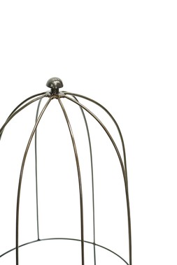 OUTDOOR PLANT SUPPORT ZINC H60CM W36CM