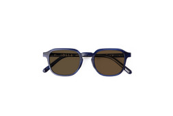 Boyd in Stone Blue with Custom Brown lenses