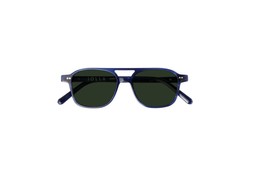 Ramsay in Stone Blue with Custom Green lenses
