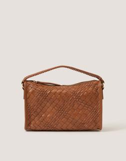Bertie Woven Leather Bag