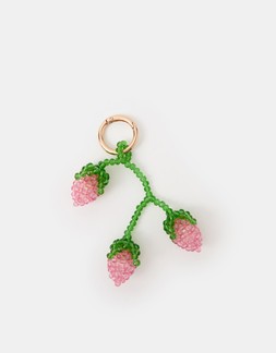 Strawberry Bag Charm