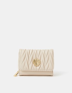 Shell Tri-Fold Purse