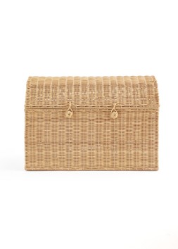 VLUFA The Very Collection Home Medium Poly Rattan Storage Chest – 35 x 45 x 65 cm £50 (1)