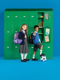 Deichmann back to school 2026 - GRACELAND SHOES: £22.99, K-POP DEMON HUNTER BACKPACK: £14.99,  HUSH PUPPIES SHOES: £34.99 & POKEMON BACKPACK: £17.99