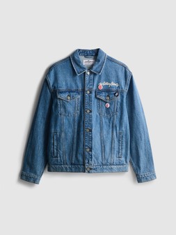 PRIMARK ROLLING STONES DENIM JACKET BLUE £30 € $45 RON170 PLN155 CZK910