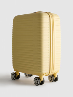 PRIMARK SMALL SUITCASE YELLOW £25 €28 RON135 PLN125 CZK730