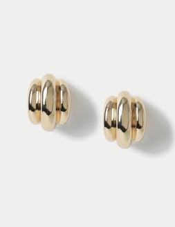 M&S GOLD EARRINGS £14 (1)