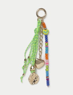 M&S Mutli Beaded Colourful Bag Charm