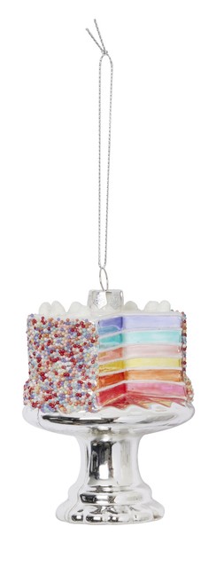 M&S Rainbow Cake Decoration £5