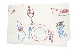M&S Bistro Embroidered Tablecloth £30