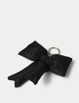 M&S Collection Padded Bag Charm Black £7 (2)