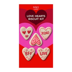 M&S Love Hearts Biscuit Kit £3.20 / 208g